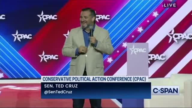 Ted Cruz Serves Up Cringe Cocktails at CPAC