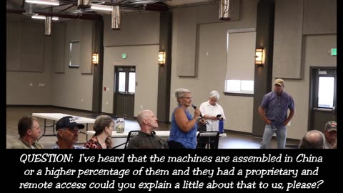 Clay Parikh Part 2 / Wheatland (7-20-2024) -- Establishing Trust In Our Elections - Questions & Answers