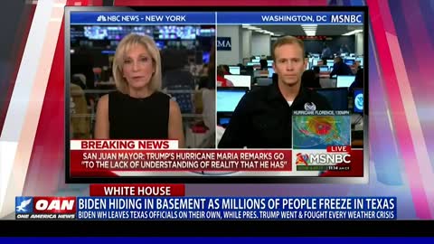 Biden Hiding In Basement Millions Of People Freeze In Texas