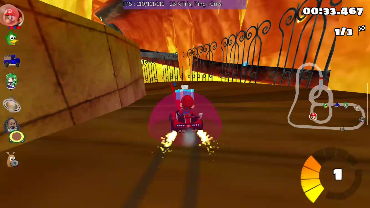 SuperTuxKart But Is Mario With Wild Wing From Mario Kart Wii