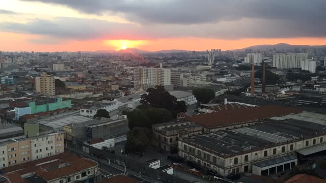 Sunset in São Paulo - Brazil