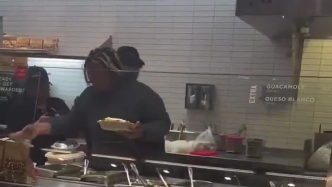 Feral Beast Goes Behind The Counter To Serve Itself TexMex Reparations Then Gets Violent