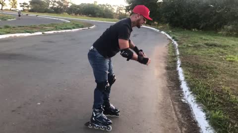 Rolê de patins