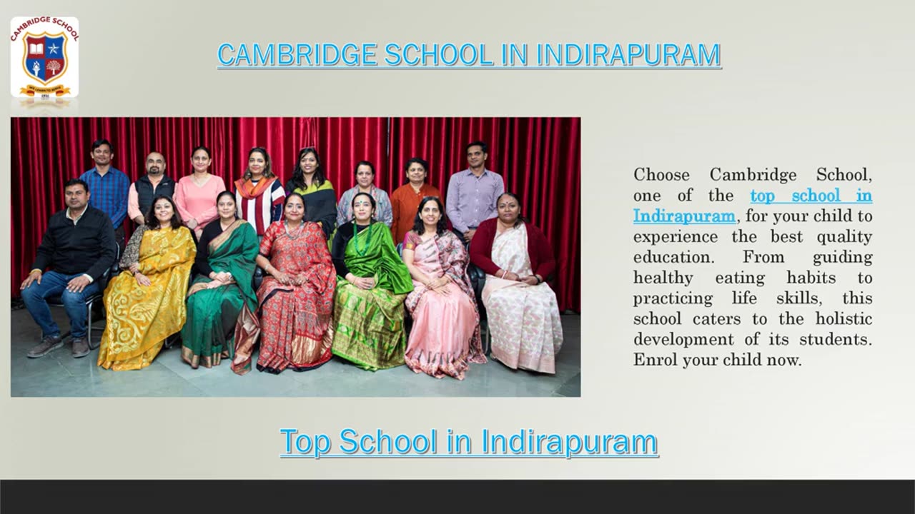 Top School In Indirapuram