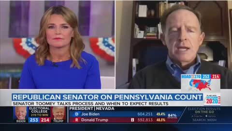 Sen Toomy, Pennsylvania courts went rogue. Changed what can't be changed. Unconstitutional.