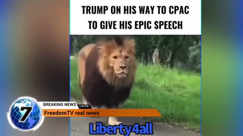 Trumps speech soon