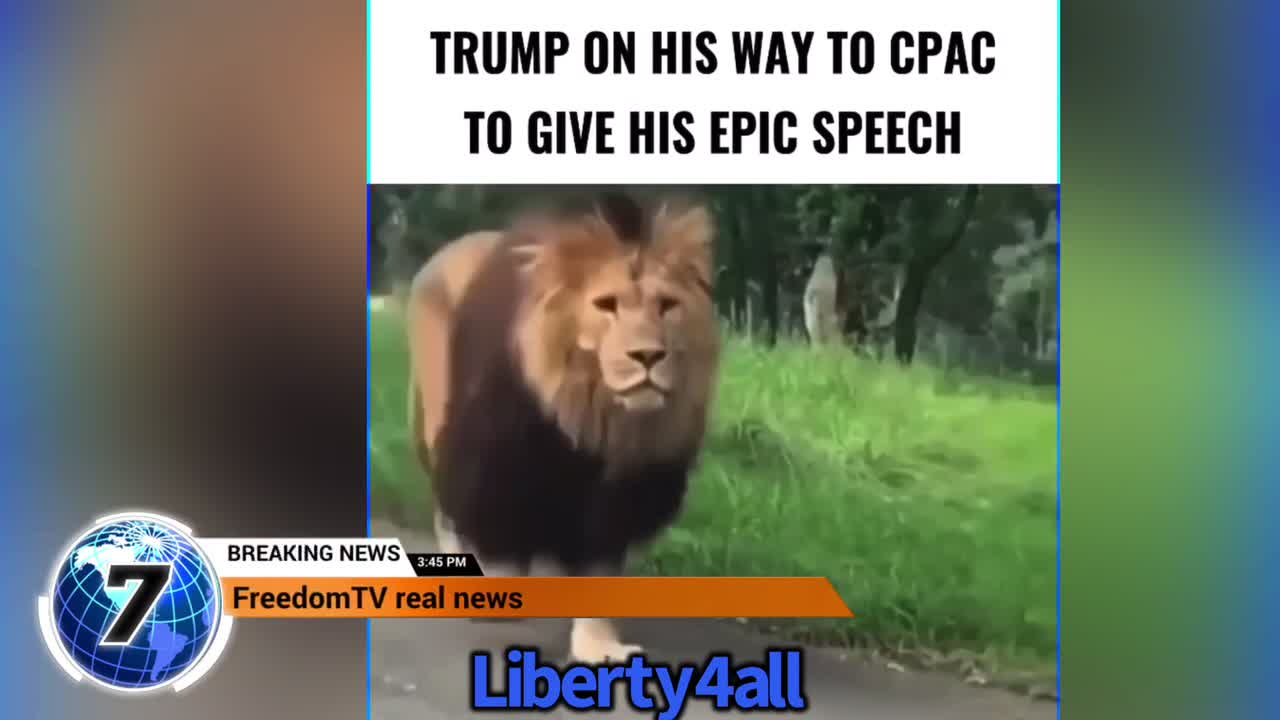 Trumps speech soon