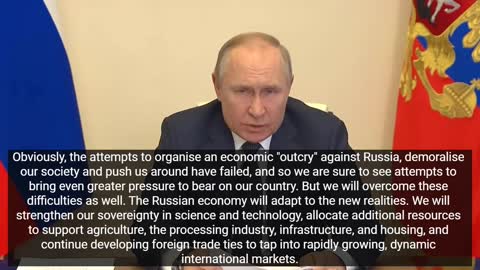 Putin speech on 16/03/2022 English subtitles