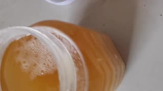 Take a look at the food, see what pure natural honey this is