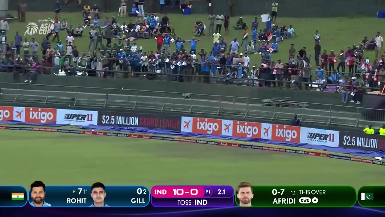 Super11 Asia cup 2023 match 3 Pakistan vs india Highlights