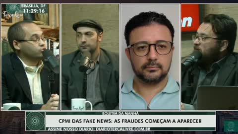 TERÇA LIVRE: Jornalistas falam sobre a ilegal CPMI das Fake News