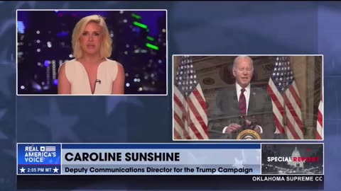 Caroline Sunshine: 'Trump is like a pair of glasses'