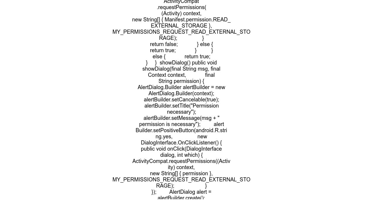 java.lang.SecurityException Permission Denial reading com.android.providers.media.MediaProvider in