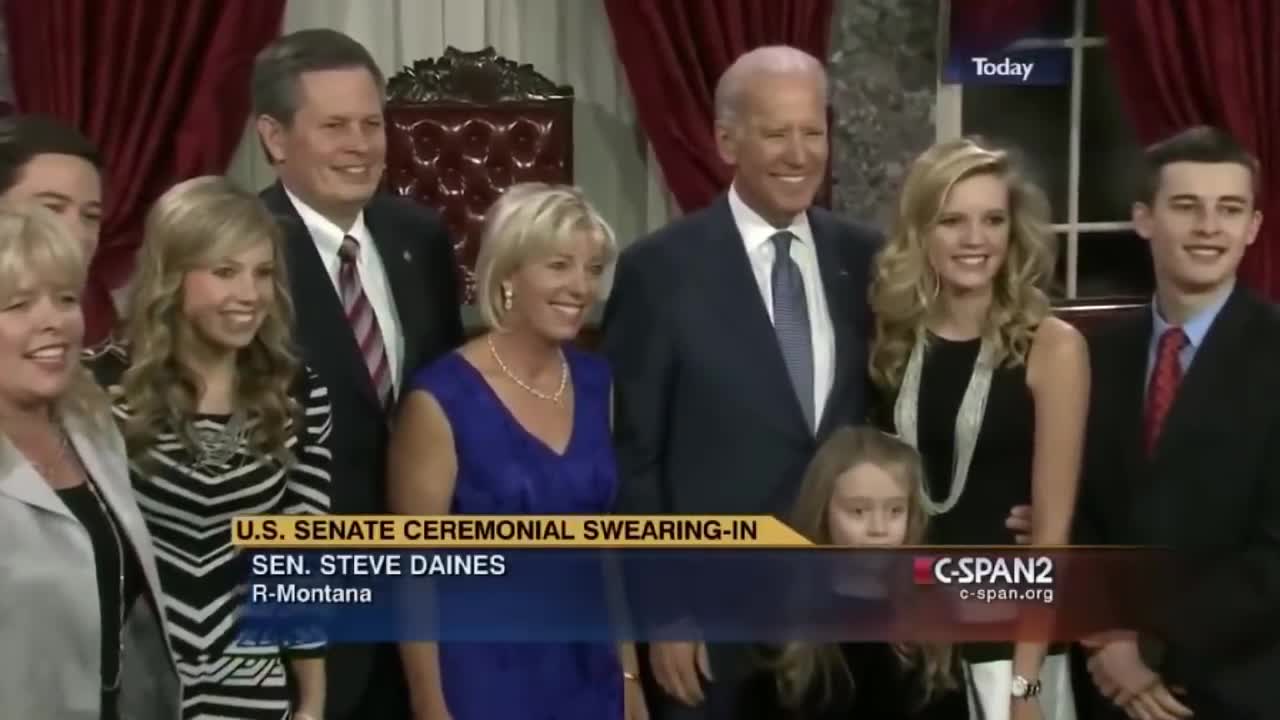 Joe Biden Touching Kids