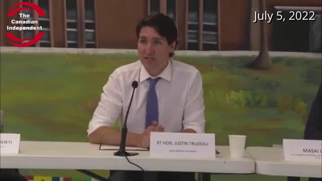 Watch: Justin Trudeau just accidentally said he was 'banning' firearms in Canada.