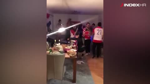 Stradao kuhinjski element nakon Rakitićeva gola za pobjedu