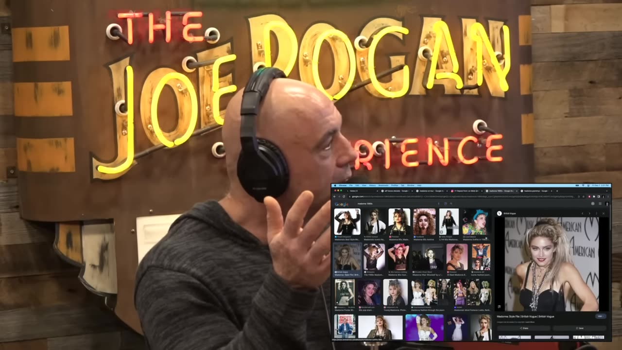 Joe Rogan Madonna's Wearing A Diaper