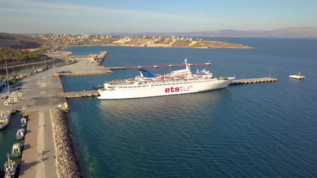 Scenery of the dock