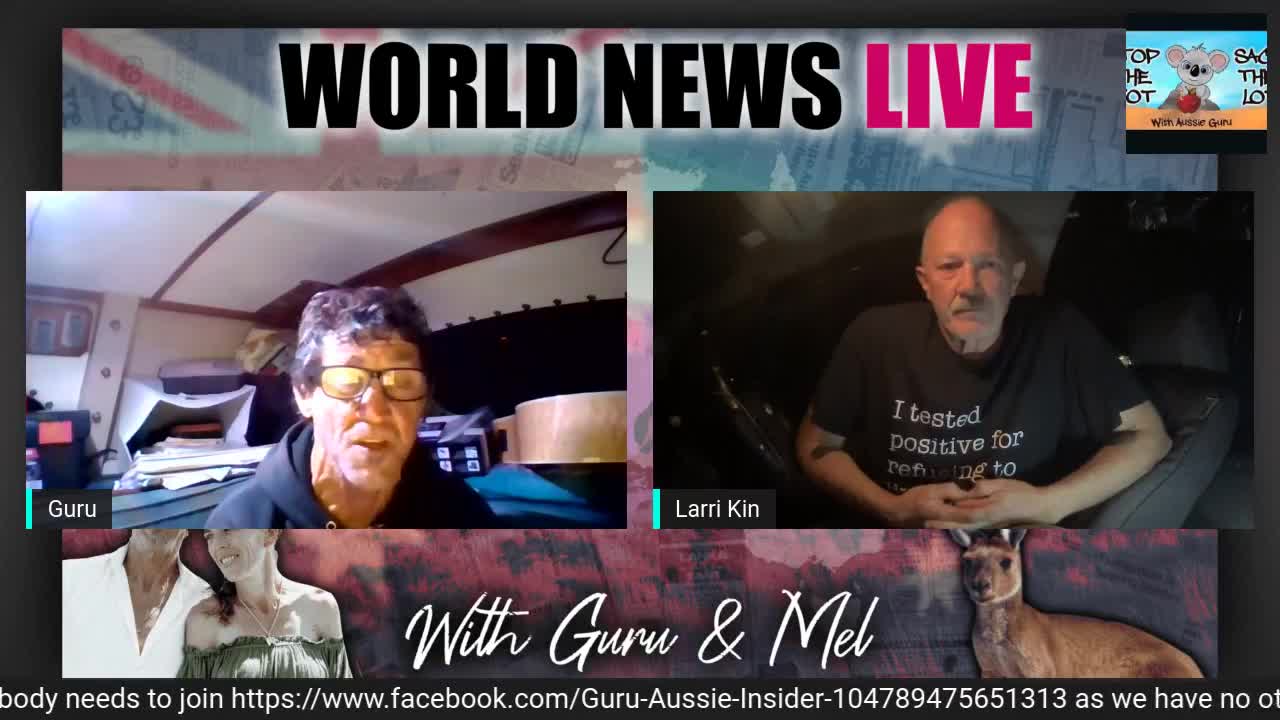 Guru and Bradford from Galactic Larrikins