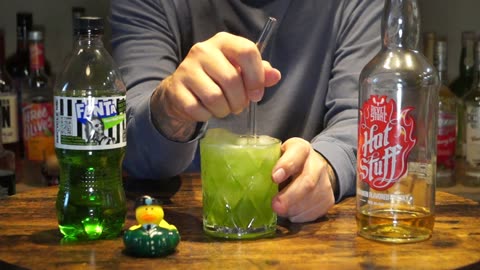 Jake Torres - Revel Stoke Hot Stuff Cinnamon Whiskey & Fanta Haunted Apple Soda