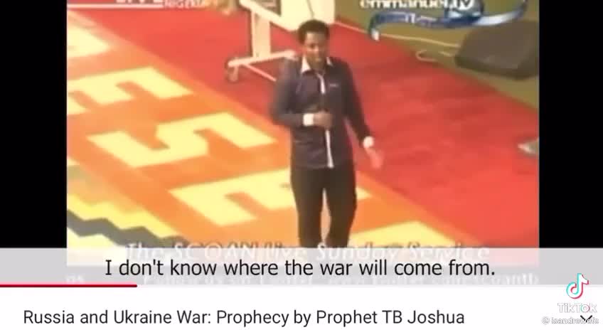 Amazing a Nigerian prophets prophecy comes true about Russia and Ukraine