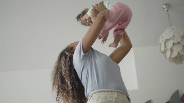 Mom and Baby Make Each Other Laugh