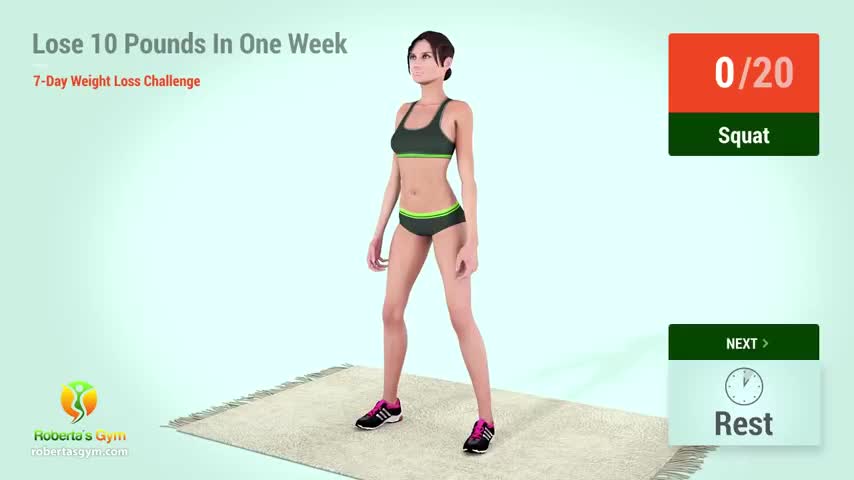 Lose 10 pounds in 1 week