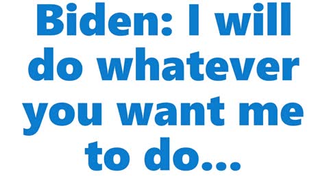 BIDEN: "I'm happy to take questions if that's what I'm supposed to do Nance..."
