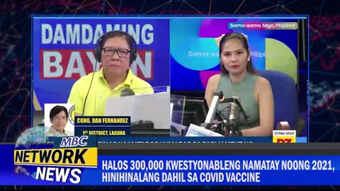 Halos 300,000 kwestyonableng namatay noong 2021, hinihinalang dahil sa COVID vaccine