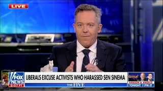 Greg Gutfeld on Kyrsten Sinema protests