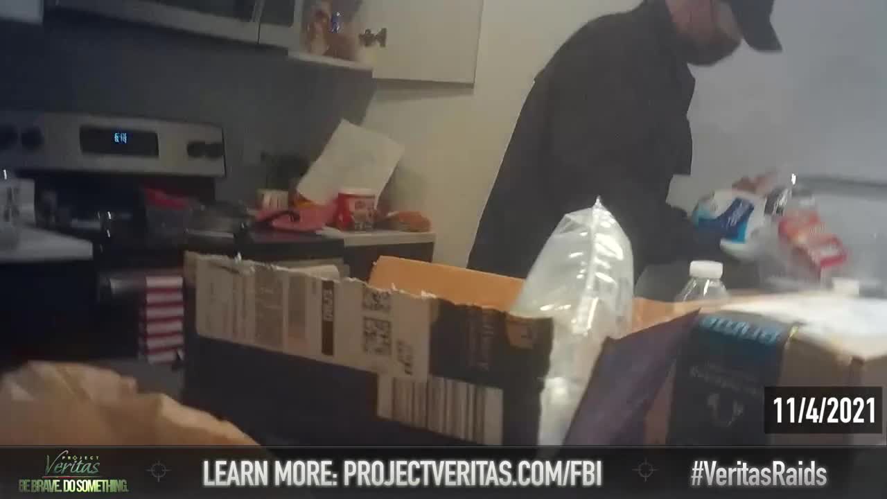 Video Of FBI Raid on Project Veritas Journalist’s Home Released