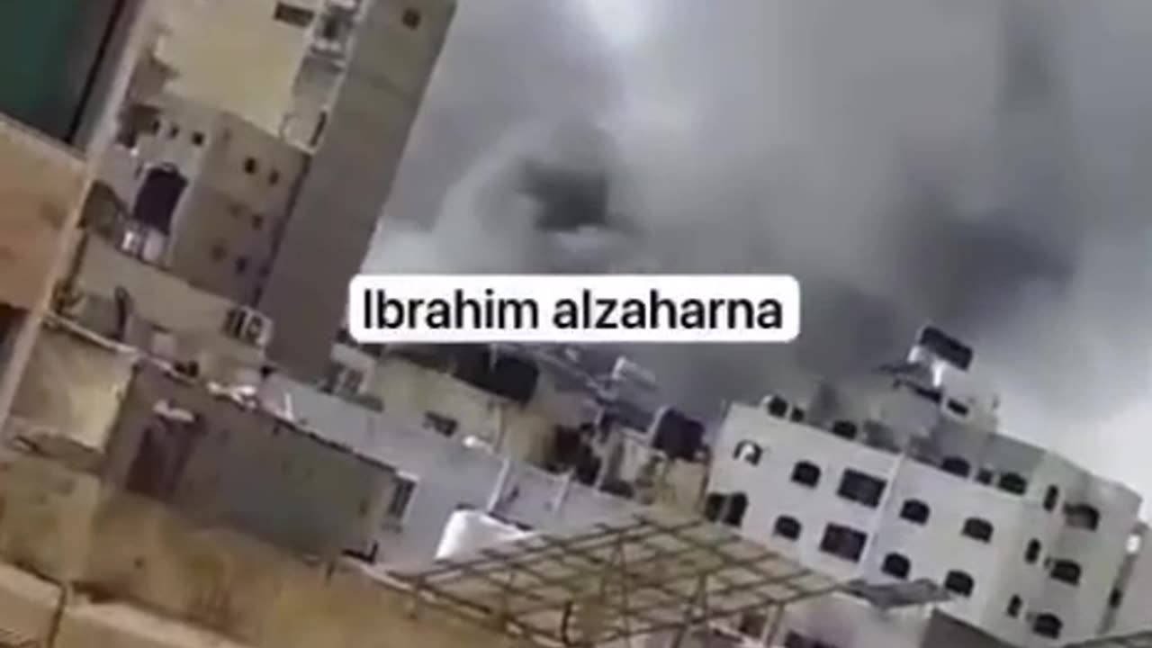 Heavy battles near al-Esraa towers, central Gaza