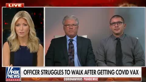 HUGE Police Officer took the DEATH VAX and now HE CAN'T WALK!