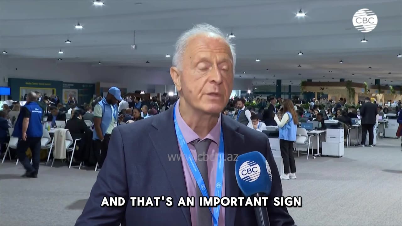 Interview of the Allatra President at the UN Summit COP 29, Baku, Azerbaijan