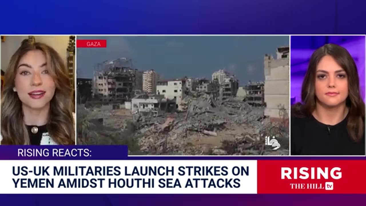 Biden BOMBS YEMEN In Response To HouthiAttacks in Red Sea, NO CONGRESSIONALAuthorization