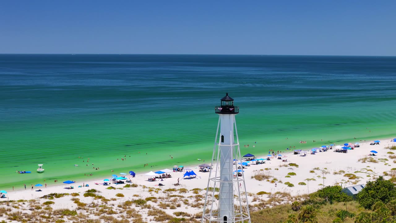 Gasparilla Island Lighthouse - Boca Grande, FL DJI AIR 3