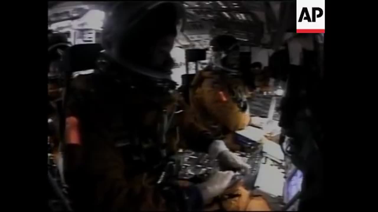 Final moments of doomed shuttle crew