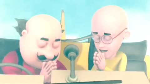 Motu Patlu in the sky. 😂😂