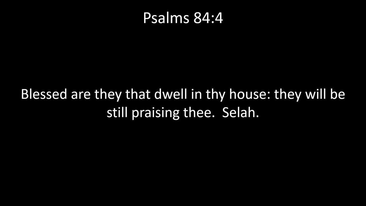 KJV Bible Psalms Chapter 84