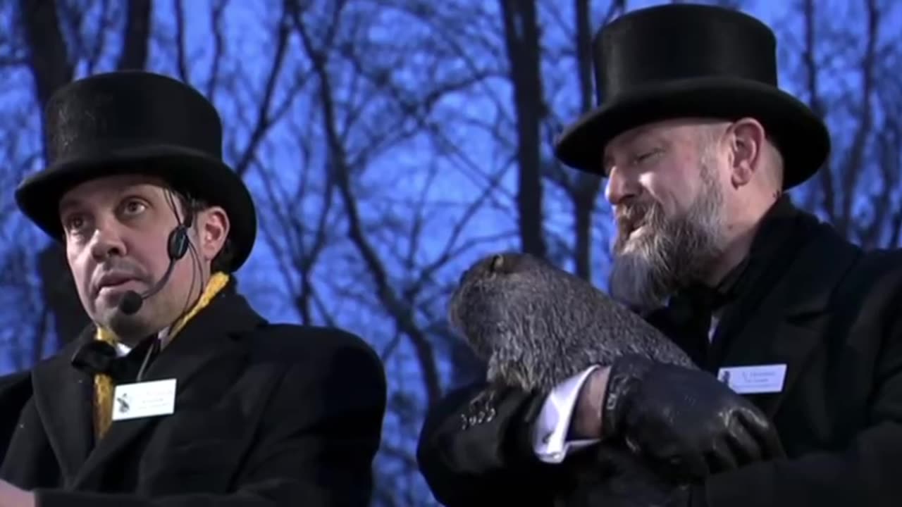 Punxsutawney Phil foresees the Spring will be arriving soon