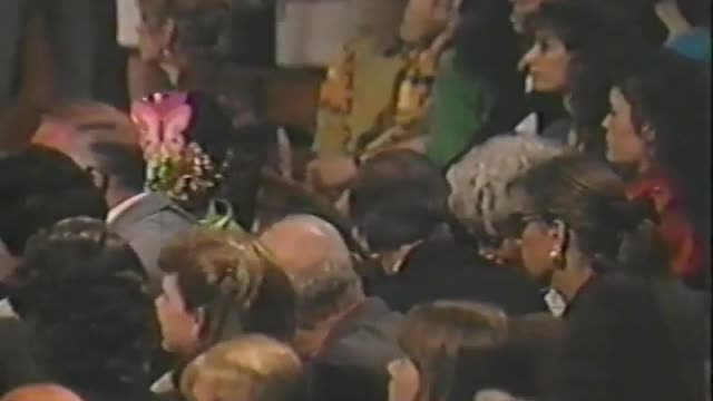 Rainbow Connection played on the Organ at Jim Henson's Memorial Service (1991)