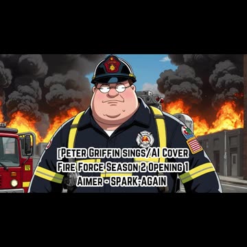 [Peter Griffin sings/AI Cover] Fire Force Season 2 Opening 1 Aimer - SPARK-AGAIN