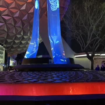 New Epcot Fountain!