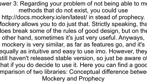 How to mock a method from the class you are testing with Prophecy