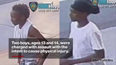 Staten Island New York - Mob of Black Teens Beat an elderly white man