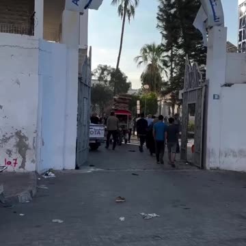 Video of errant failed hamas missile in Gaza