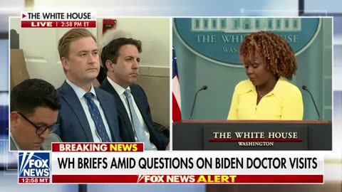 Karine Jean-Pierre- President Biden 'makes decisions' Gutfeld News