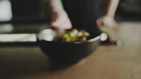 A Serving Of Cooked Soybean Pod In A Bowl