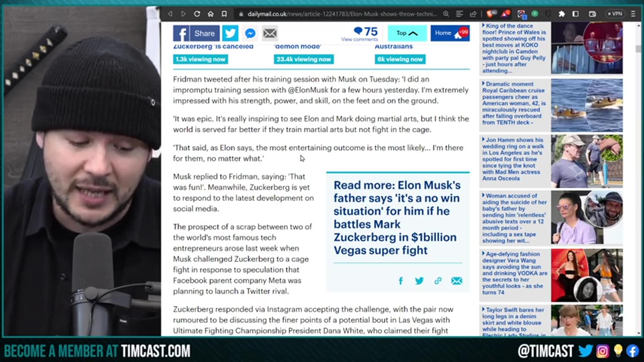Lex Fridman Posts Photos Training With Elon Musk And Zuck, BILLION Dollar CAGE MATCH IS ON