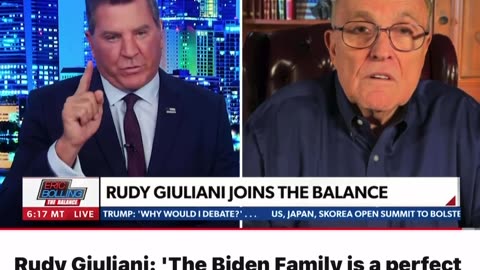 Rudy Giuliani: The Biden Family is a perfect RICO case